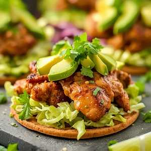 Tostadas de Tinga