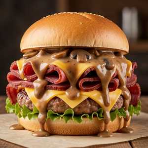 Pastrami Burger