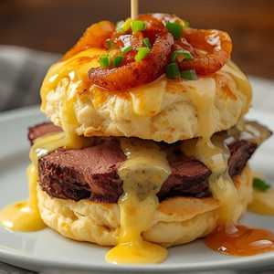 Prime Rib Benedict