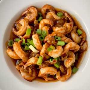 Salted Shrimp Sauce Squid