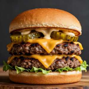 DOUBLE SMASHED BURGER