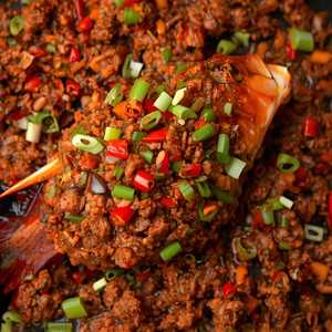 Steamed Fish Head W. Dicked Hot Red Peppers