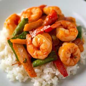 Spicy Shrimp & Veg Bowl