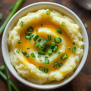 Cheesy Mashed Potatoes, VEG GF