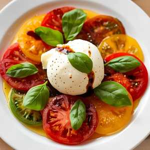 Heirloom Tomato & Burrata Cheese