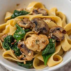 Chicken Marsala Fettuccine