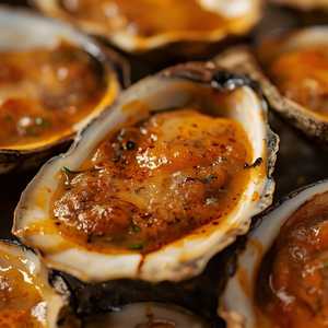 Embered Oysters with Smoked Chili Butter