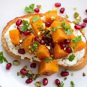 Butternut Squash Crostini