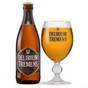 Delirium Tremens 'Belgian Ale' Melle/Ghent, Belgium 8.5% abv 11.2oz bottle