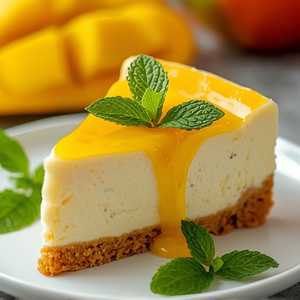 Frozen Mango Cheesecake