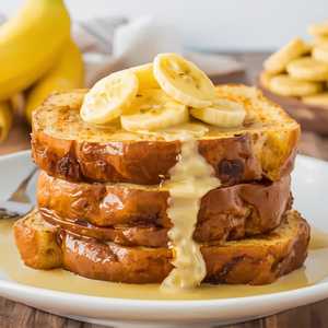 Banana Stuffed French Toast