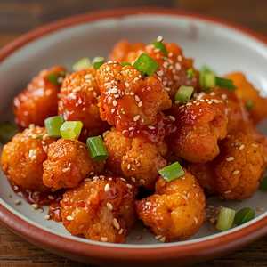 Sweet & Spicy Cauliflower