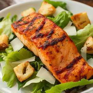 Blackened Salmon Caesar