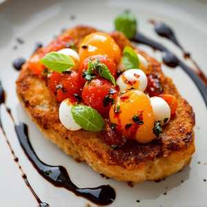 Crispy Heritage Pork Milanese 'Caprese'