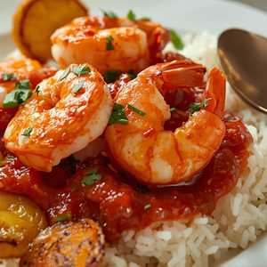 Shrimp Creole (Camarones Enchilados)