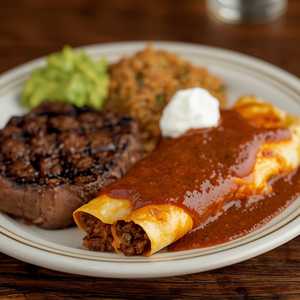 Steak & Enchilada
