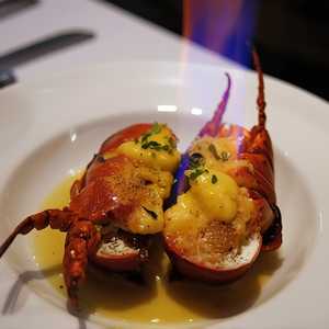 FLAMING LOBSTER THERMIDOR