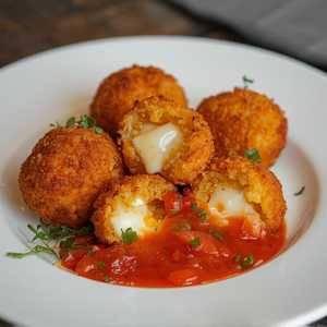 Scamorza Stuffed Arancini
