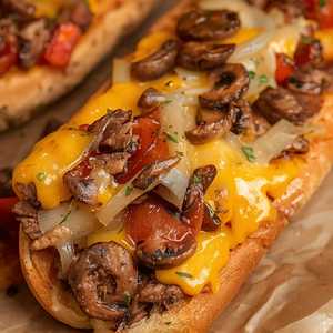 Veggie Philly Cheesesteak