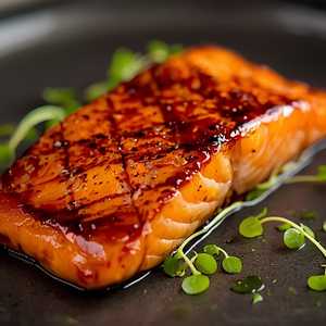 Miso Glazed Faroe Island Salmon