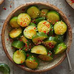 Spicy Cucumber Salad
