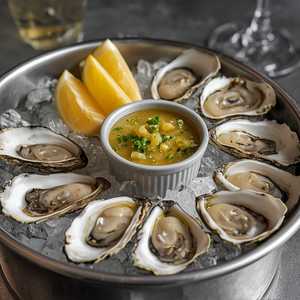 East Coast Oysters on the Half Shell
