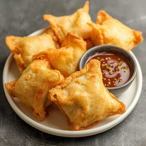 Pineapple Cheese Wontons