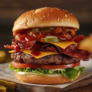 Hickory Bacon Burger