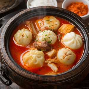 Dumpling Tofu Soup (Dinner)