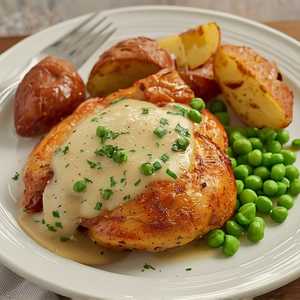 Chicken Vesuvio