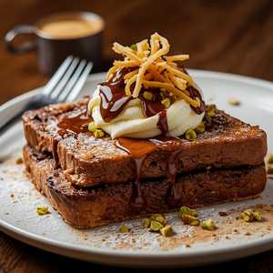 Stax Chocolate Dubai French Toast