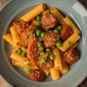 Sausage & Peas Pasta