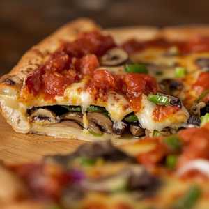 Medium - Deep Dish Veggie