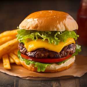 Gouda Or Vegan Burger