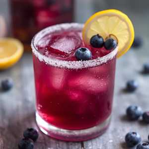 Lemon Blueberry Margarita
