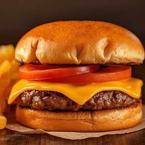 Cheeseburger & Fries