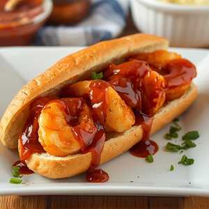 BBQ Shrimp Poboy