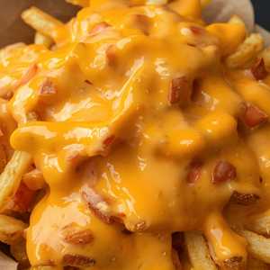 Nacho Cheese Fries Lg.