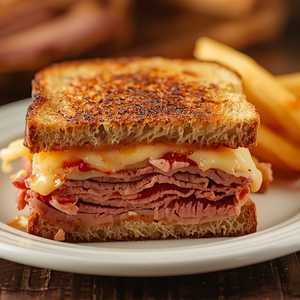 Half Jumbo Reuben