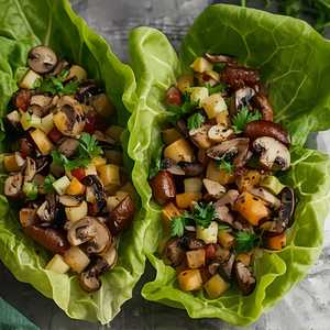 Vegetable Lettuce Wrap
