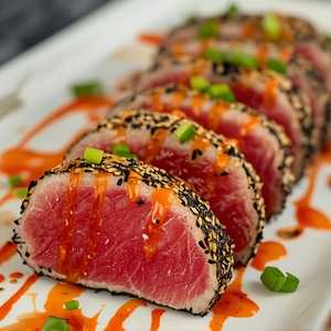 Sesame Seared Tuna Tataki