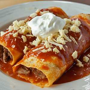 Enchiladas Rojas (ASADA)
