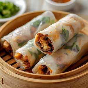 Three kind of Mushroom Rice Roll