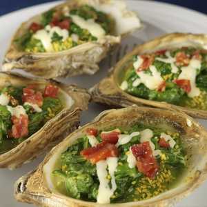Oysters Rockefeller