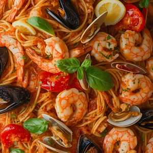 Mixed Seafood - Red or White