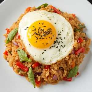 SPICY-BASIL FRIED RICE