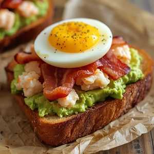 Crab Avocado Toast