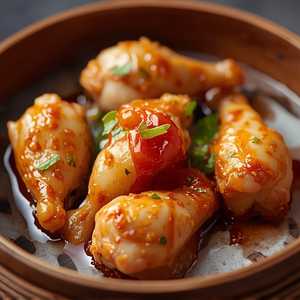 Chicken Feet With Abalone Sauce 鲍汁凤爪