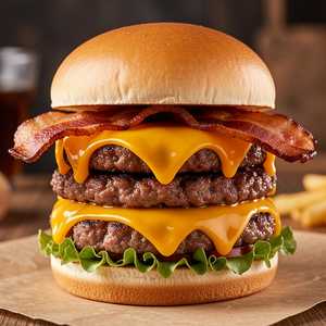 Five Hills Double Burger