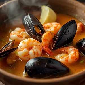 Levanta Muerto Seafood Soup